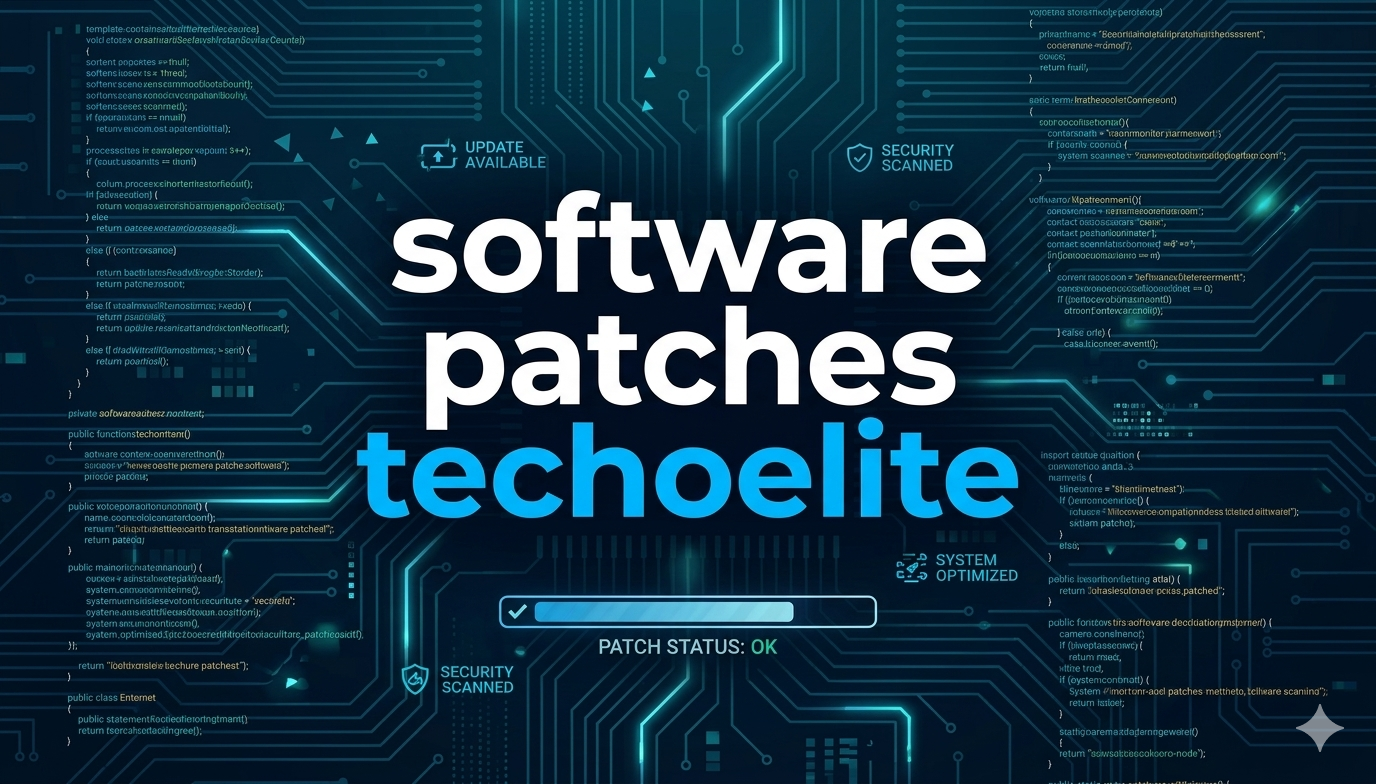 software patches techoelite