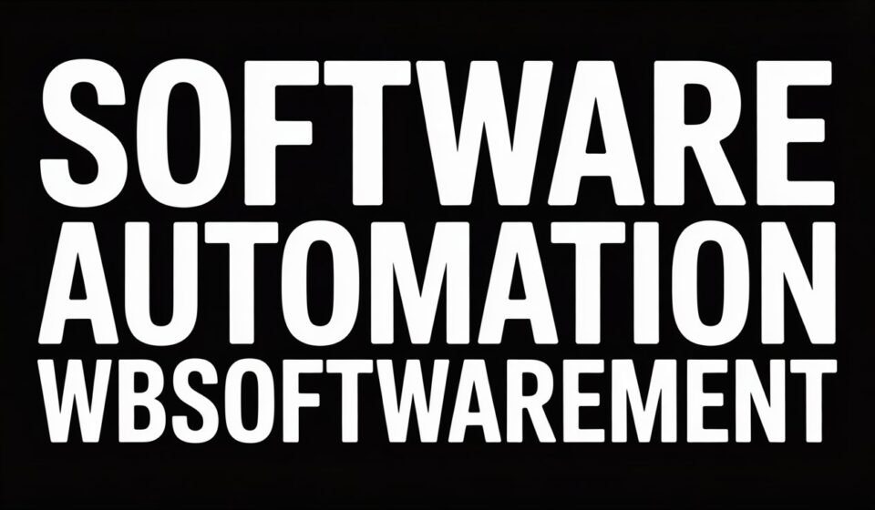 software automation wbsoftwarement